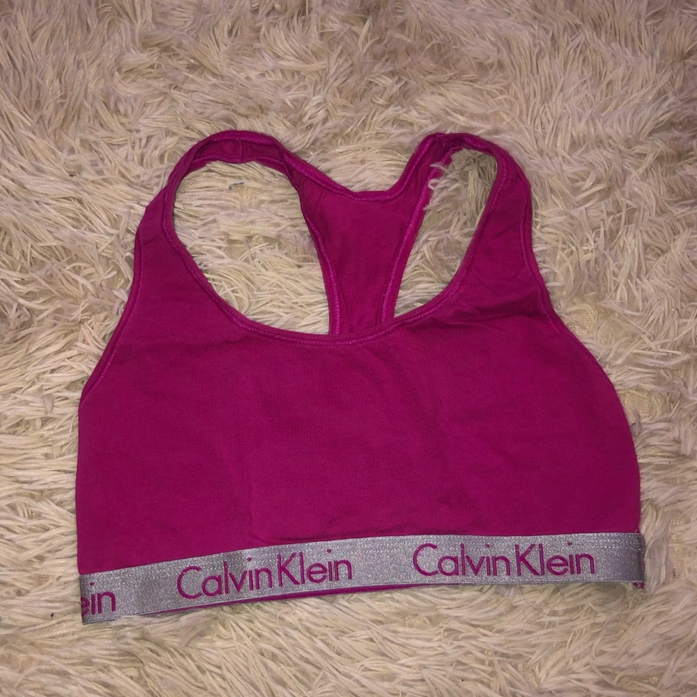 CK sports bra